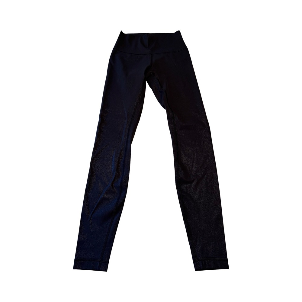 Lululemon Wunder Under High-Rise Tight 28 Luminosity Foil Print Black